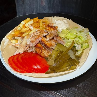 Заказать Шаурма на тарелке, Кусай