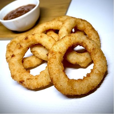 Заказать Луковые кольца, Кусай