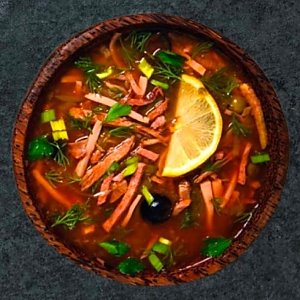 Солянка с мясом, Сайгон