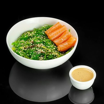 Заказать Чука с лососем салат, Суши-бар Ниндзя - Мозырь