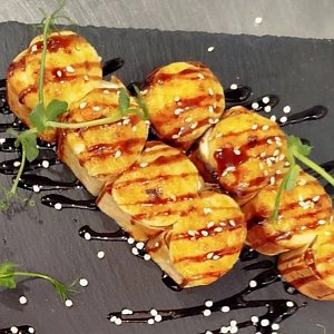 Гриль Ролл Тортилья курица-бекон, Суши-бар Ниндзя - Мозырь