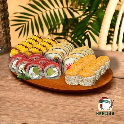 Заказать Сет 4 вкуса, Суши-бар Ниндзя - Мозырь