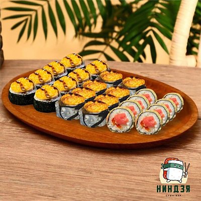 Заказать Сет Три самурая, Суши-бар Ниндзя - Мозырь