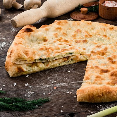Заказать Пирог с картофелем и осетинским сыром (700гр), Такие Пироги