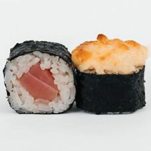 Мини-ролл запеченный с тунцом, FlaminGO Sushi