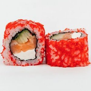 Ролл Калифорния с лососем, FlaminGO Sushi