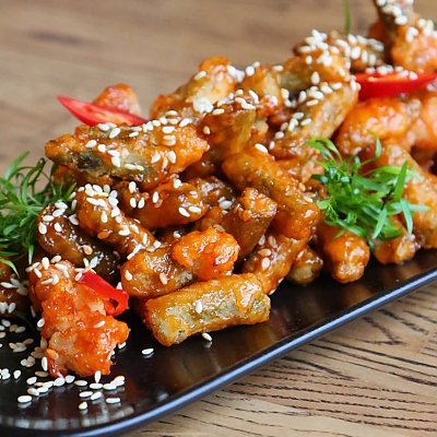 Заказать Хрустящая стручковая фасоль с цыплёнком, UMI