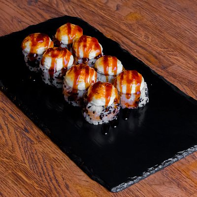 Заказать Запеченная креветка со сладким чили, Авокадо