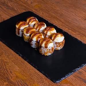 Запеченный ролл с грибами шиитаке, Авокадо