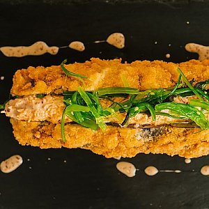 Хот-дог Сливочный краб, Авокадо