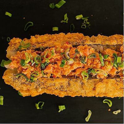 Заказать Хот-дог с тунцом спайси, Авокадо