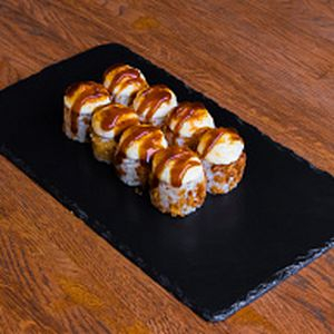 Запеченный ролл с грибами шиитаке, Авокадо