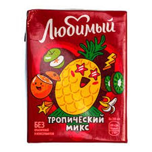 Сок Любимый Тропический Микс 0.2л, Garden