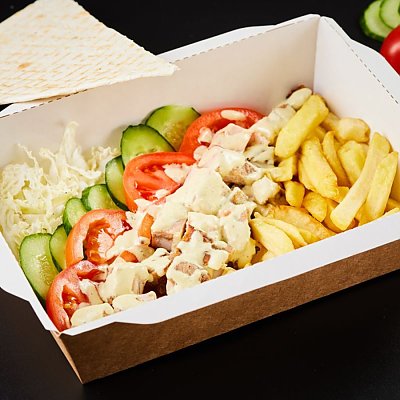 Заказать Ланч-бокс с курицей гриль, Шеф Блинчик