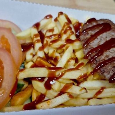 Заказать Ланч-бокс с говяжьей котлетой, Шеф Блинчик