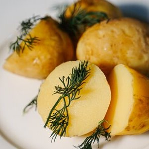 Картофель молодой отварной, Буржуйка