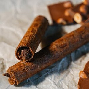 Вафельная трубочка с шоколадно-фундучной начинкой, Буржуйка