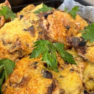 Филе куриное с шампиньонами (весовое), Кулинаръ