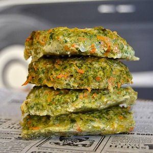 Котлета куриная со шпинатом, сыром и морковью (весовое), Кулинаръ
