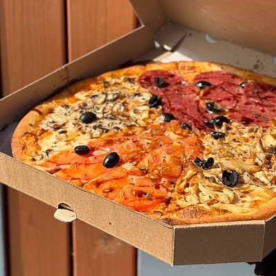 Заказать Пицца Четыре сезона 32см, КулинарЪ