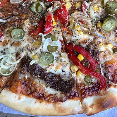 Заказать Пицца Мясная с грибами 32см, КулинарЪ