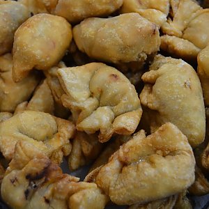 Манты жареные с курицей, КулинарЪ