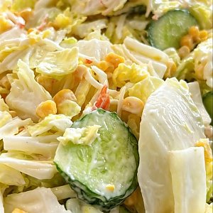 Салат с крабовым мясом, КулинарЪ