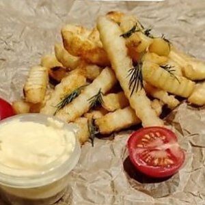 Картошка фри и соус на выбор, Фастфуд и Разливное