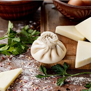 Хинкали с сыром, Хинкальня - Брест