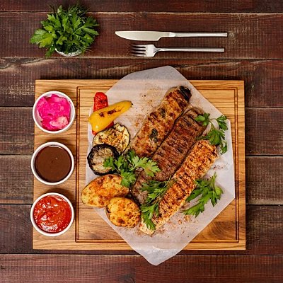 Заказать Ассорти кебабов, Хинкальня (на Купалы) - Гродно