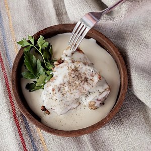 Цыпленок по-чкмерульски, Хинкальня - Солигорск