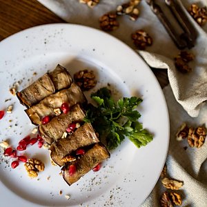 Рулетики из баклажанов, Хинкальня - Брест