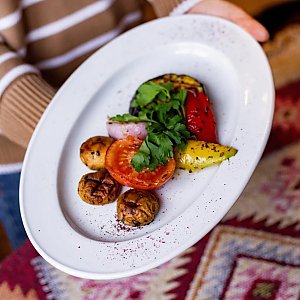 Овощи на мангале, Хинкальня (на Купалы) - Гродно