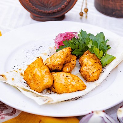 Заказать Шашлык из курицы, Хинкальня - Солигорск