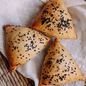 Самса с бараниной, Kinza