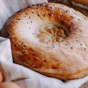 Лепёшка тандырная, Kinza