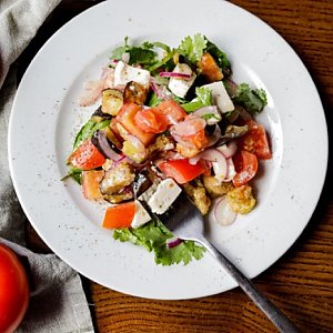 Салат с печеным баклажаном, Хинкальня - Солигорск