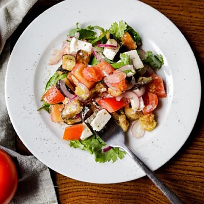 Заказать Салат с печеным баклажаном, Хинкальня (на Купалы) - Гродно