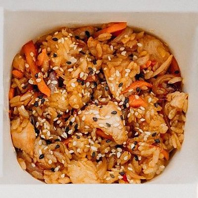 Заказать Вок с курицей (рис), Foodex