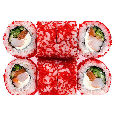 Заказать Ролл Сяке Калифорния (4шт), Foodex