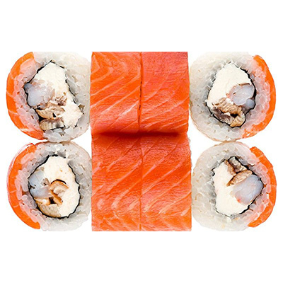 Заказать Ролл Осака (4шт), Foodex