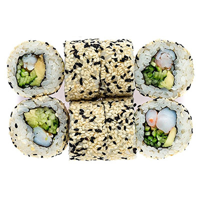 Заказать Ролл Окинава (4шт), Foodex