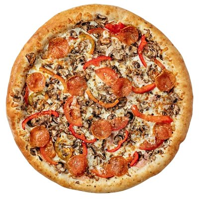 Заказать Пицца Фирменная 25см с сырным бортиком, Craft Pizza