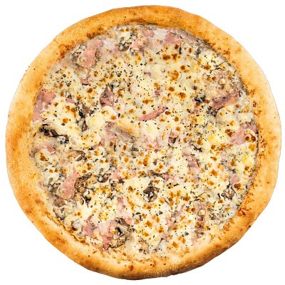 Заказать Пицца Ветчина и грибы 36см с сырным бортиком, Craft Pizza