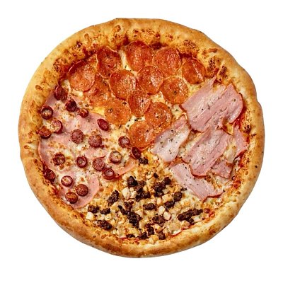 Заказать Пицца Мясной Сезон с сырным бортиком 32см, Craft Pizza
