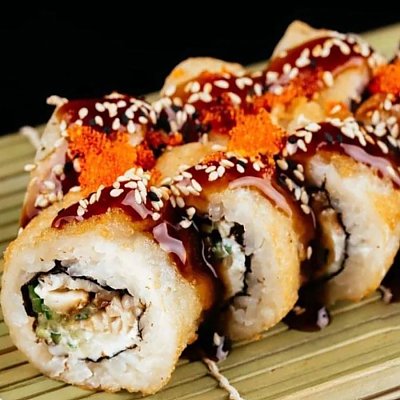 Заказать Хот ролл с угрем (горячий), Kraken