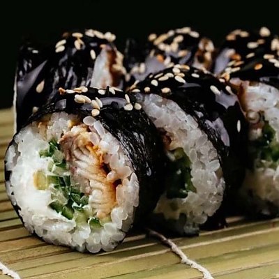 Заказать Ролл с угрем и огурцом, Kraken