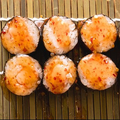 Заказать Мини ролл с креветкой, Kraken