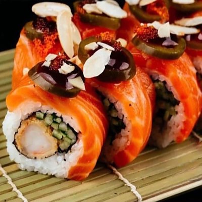 Заказать Ролл с тигровой креветкой и халапеньо, Kraken