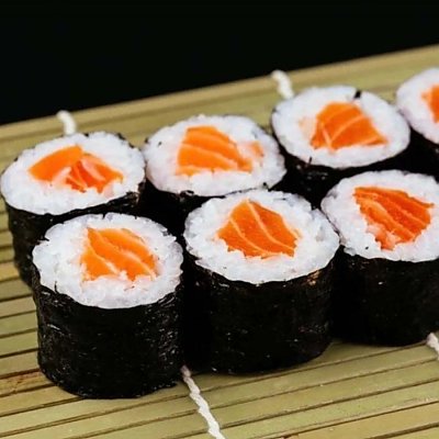 Заказать Мини ролл с лососем, Kraken